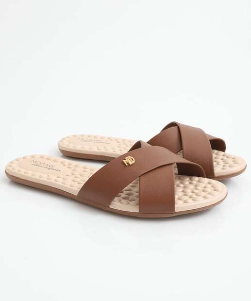 Rasteirinha Feminina Modare Marrom