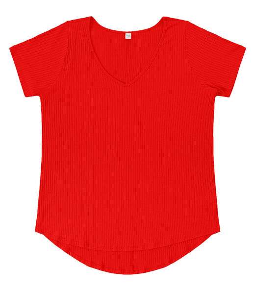 Image_Blusa Feminina Plus Size da Infinita Cor Vermelho