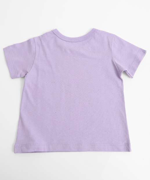 Camiseta Infantil Coelho Marisa Tam 1 a 3 Lilás