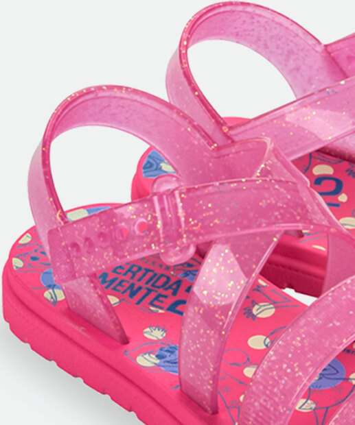 Sandália Infantil Divertidamente Glitter Disney