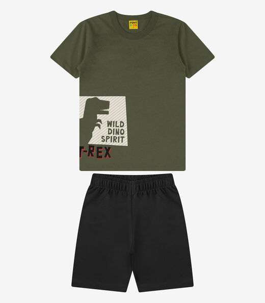Image_Conjunto Camiseta com Bermuda Menino Rovi Kids Verde