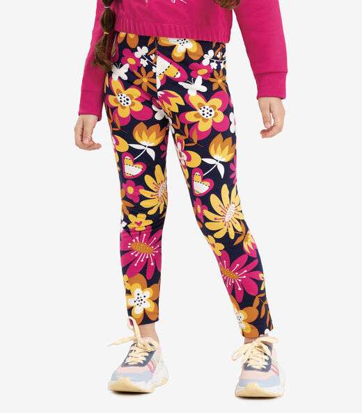 Legging Infantil Estampada Rovi Kids Azul