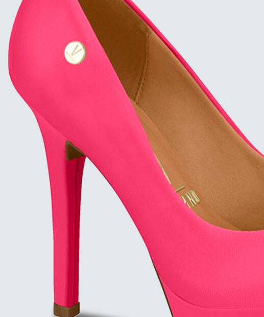 Scarpin Feminino Meia Pata Salto Fino Vizzano 