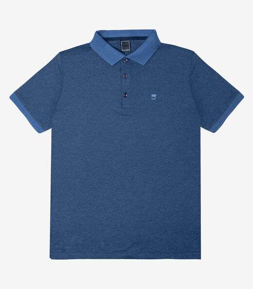 Polo Básica Select Azul