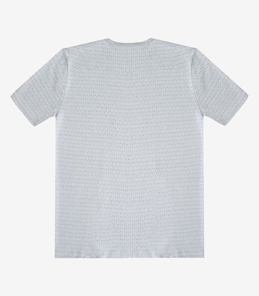 Camiseta Masculina Básica Em Malha Drop Select Cinza