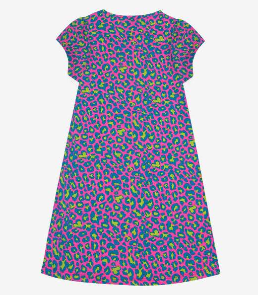 Vestido Menina Estampado Infantil Rovitex Kids Azul