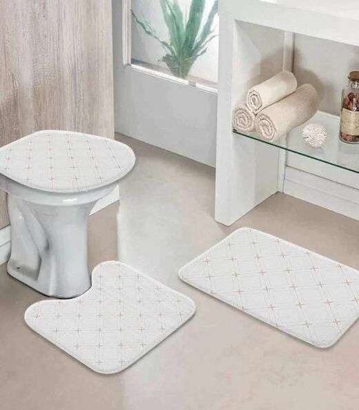 Image_Jogo De Tapetes Para Banheiro Wevans Branco