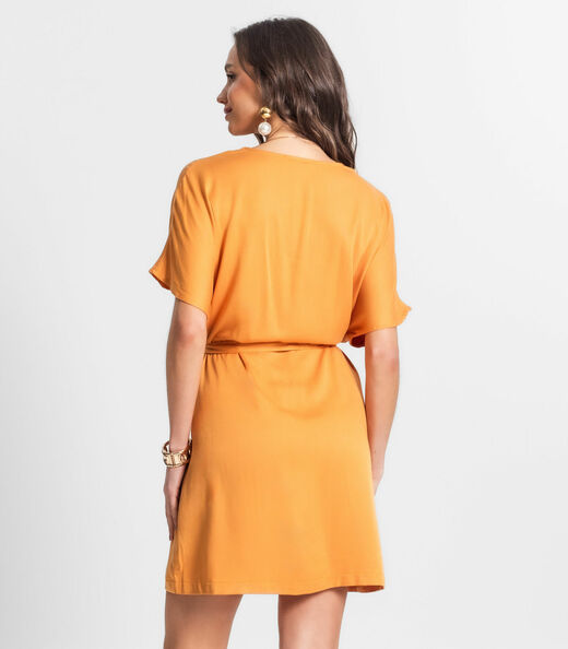 Vestido Curto Feminino Endless Marrom