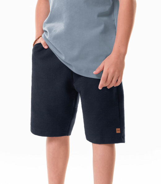 Conjunto Infantil Camiseta Com Bermuda Trick Nick Azul