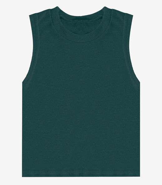 Regata Básica Infantil Lisa Soletex Verde