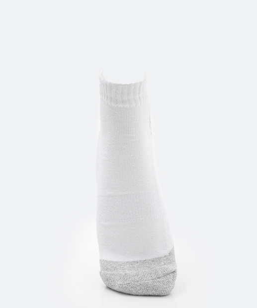 Kit 3 Pares Meias Masculina Cano Curto MR Cinza