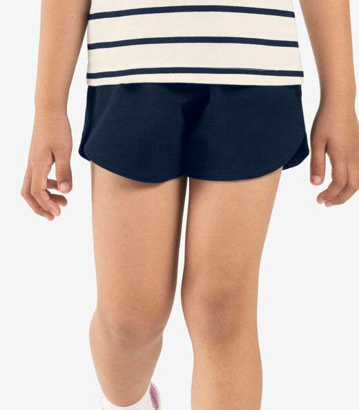 Conjunto Infantil Blusa Com Shorts Rovi Kids Bege