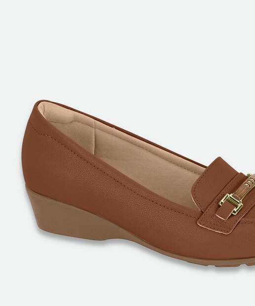 Mocassim Loafer Feminino Modare Marrom
