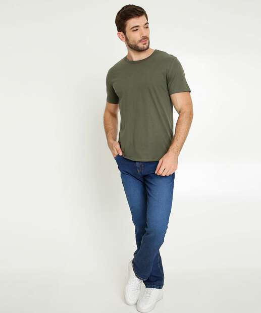 Camiseta Masculina Básica Manga Curta MR