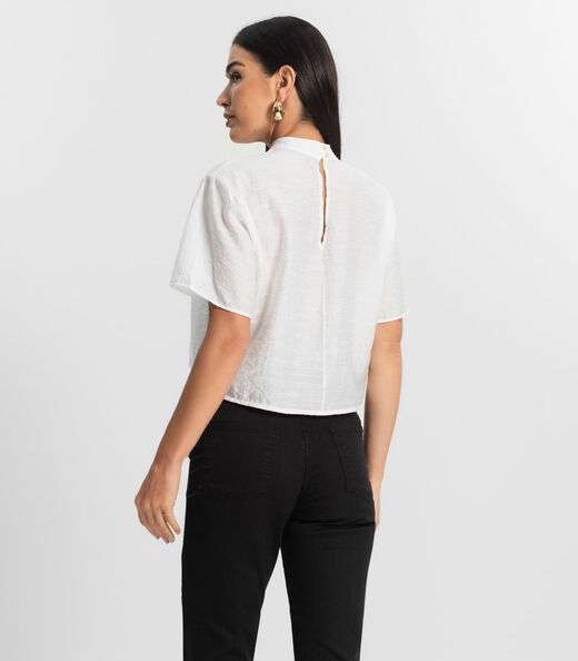 Blusa Feminina Infinita Cor Branco