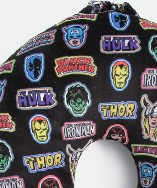 Almofada Pescoço Estampa Heróis Marvel 
