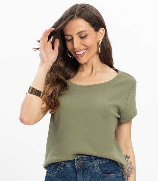 Blusa Feminina Infinita Cor Verde