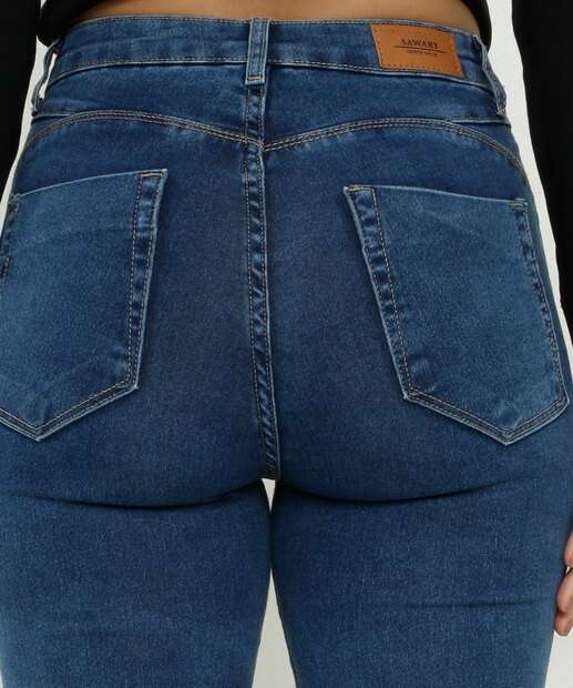 Calça Jeans Skinny Feminina Sawary