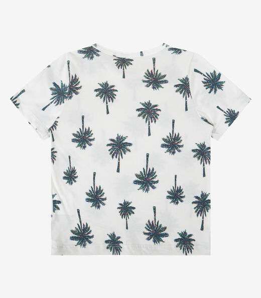 Camiseta Infantil Masculina Infinita Cor Bege