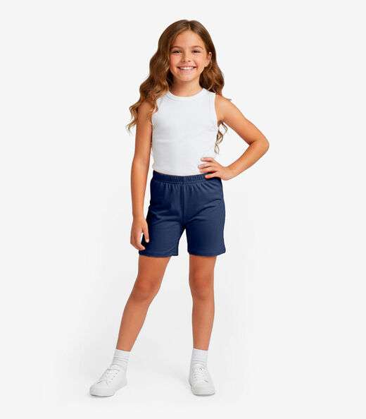 Image_Bermuda Ciclista Infantil Básica Soletex Azul