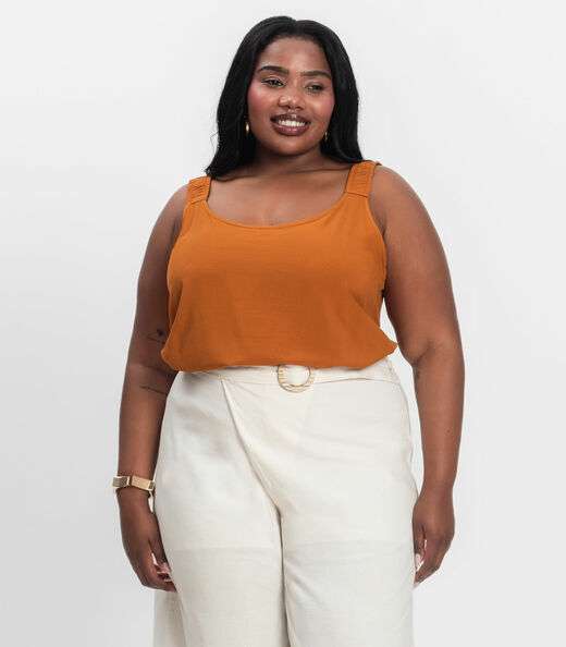 Image_Regata Feminina Plus Size Infinita Cor Chocolate