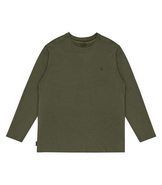 Image_Camiseta Masculina Plus Size Manga Longa Diametro Verde
