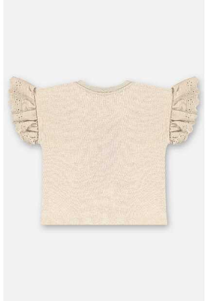 Blusa Infantil em Algodão com Babados Up Baby