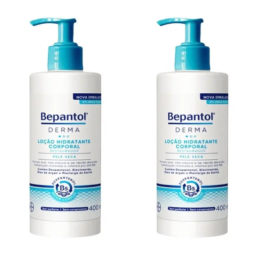 Image_Kit com 2 Unidades de Bepantol Derma Loção Corporal Hidratante Restaurador 400ml
