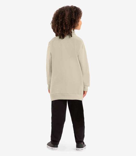 Conjunto Infantil Jaqueta Com Calça Rovi Kids Bege