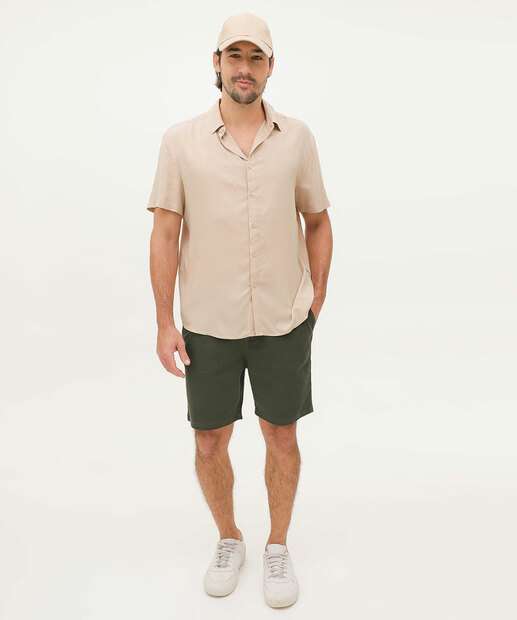 Camisa Masculina Manga Curta MR