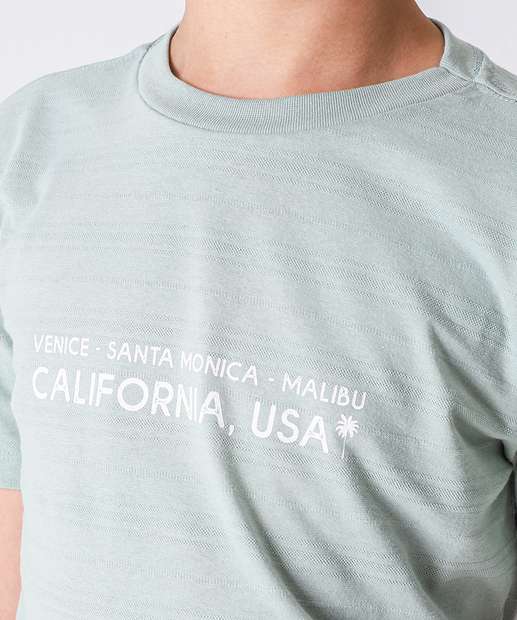 Camiseta Juvenil Estampa Frase Marisa Tam 10 a 16 Verde