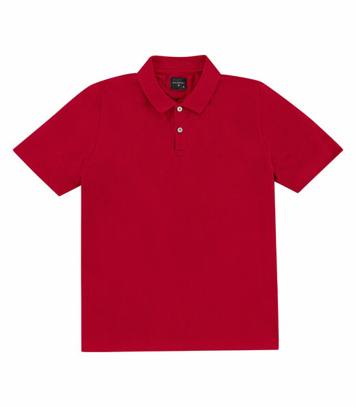 Polo Básica Masculina Diametro Vermelho