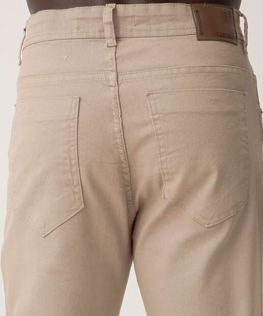 Calça Masculina Sarja Reta 