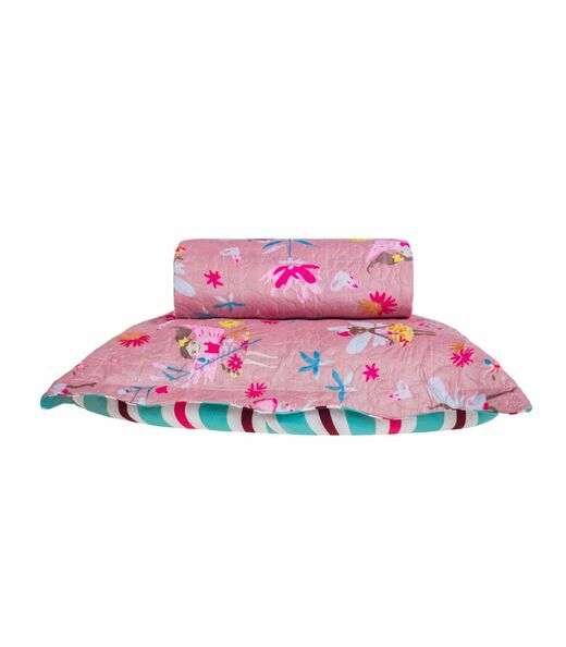 Image_Jogo Cobre Leito Dupla Face Solteiro Bene Casa Rosa