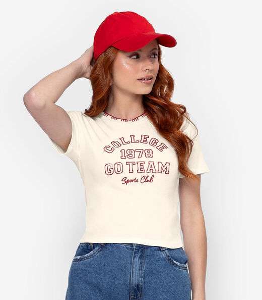 Blusa Ribana Feminina Minty Bege