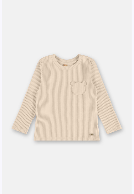 Blusa Infantil Ribana Canelada Up Baby