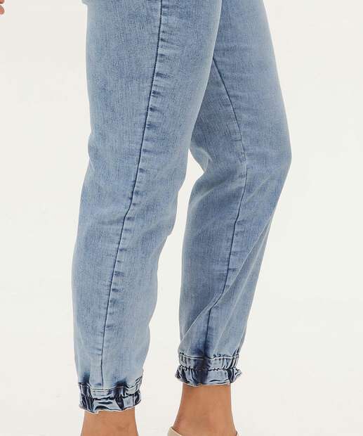 Calça Jeans Jogger Feminina