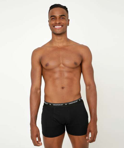 Kit 2 Cuecas Boxer Masculina Underwear