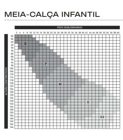 Meia Calça Infantil Fio 40 Selene Preto