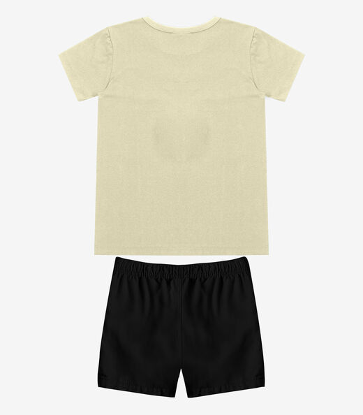 Conjunto Infantil Camiseta Com Bermuda Select Verde