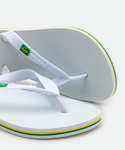 Chinelo Feminino Brasil Ipanema Branco