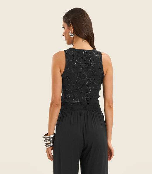 Regata Feminina em Ribana Endless Preto