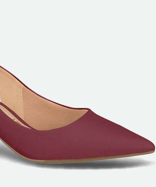 Scarpin Feminino Slingback Salto Fino Vizzano 