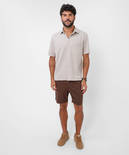 Image_Bermuda Masculina Sarja Marisa Marrom
