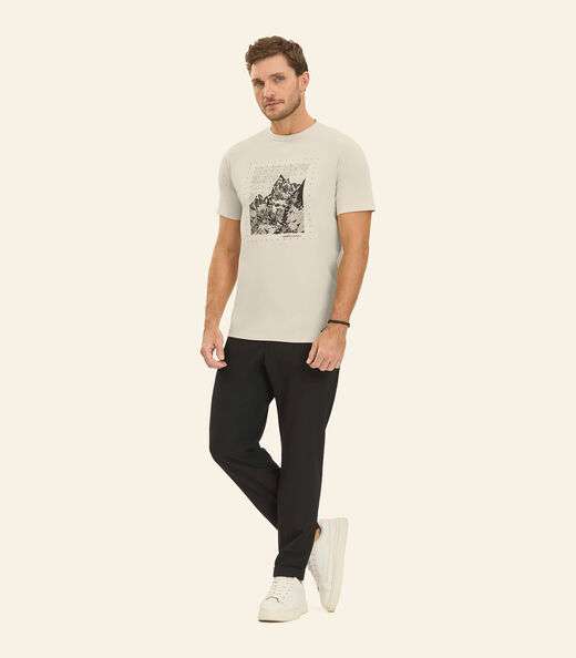 Image_Camiseta Masculina em Meia Malha Diametro Bege