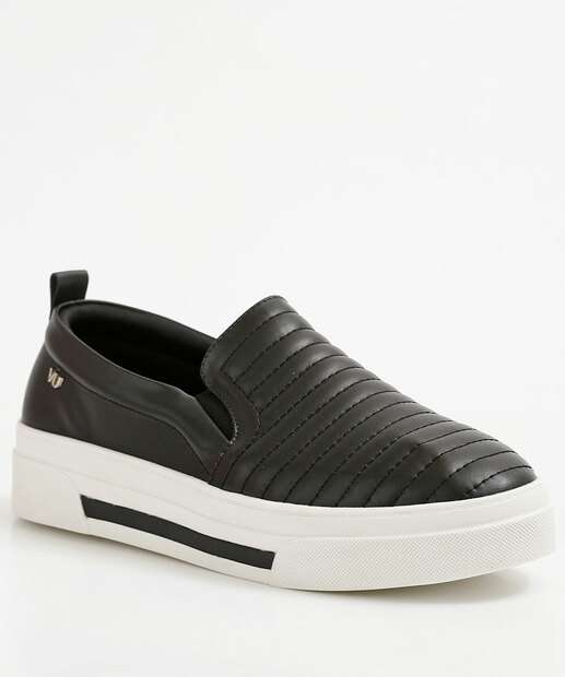Tênis Slip On Feminino Matelassê Via Uno 