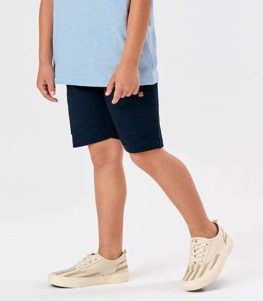 Conjunto Infantil Camiseta Com Bermuda Trick Nick Azul