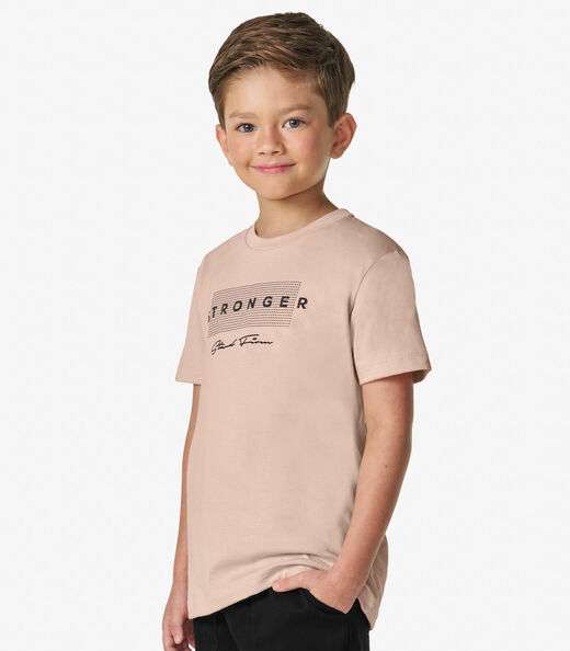 Conjunto Camiseta com Bermuda Trick Nick Rosa