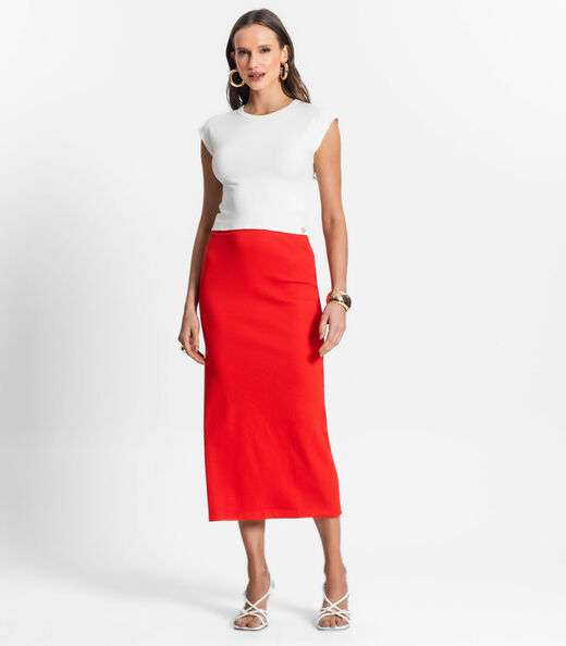 Image_Saia Midi De Ribana Feminina Endless Laranja