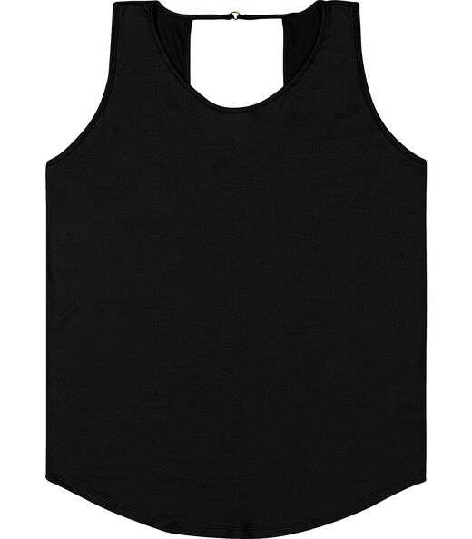 Regata Feminina Malha Delicate Rovitex Preto